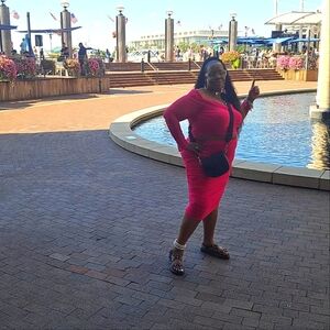 Pink 2 piece skirt set